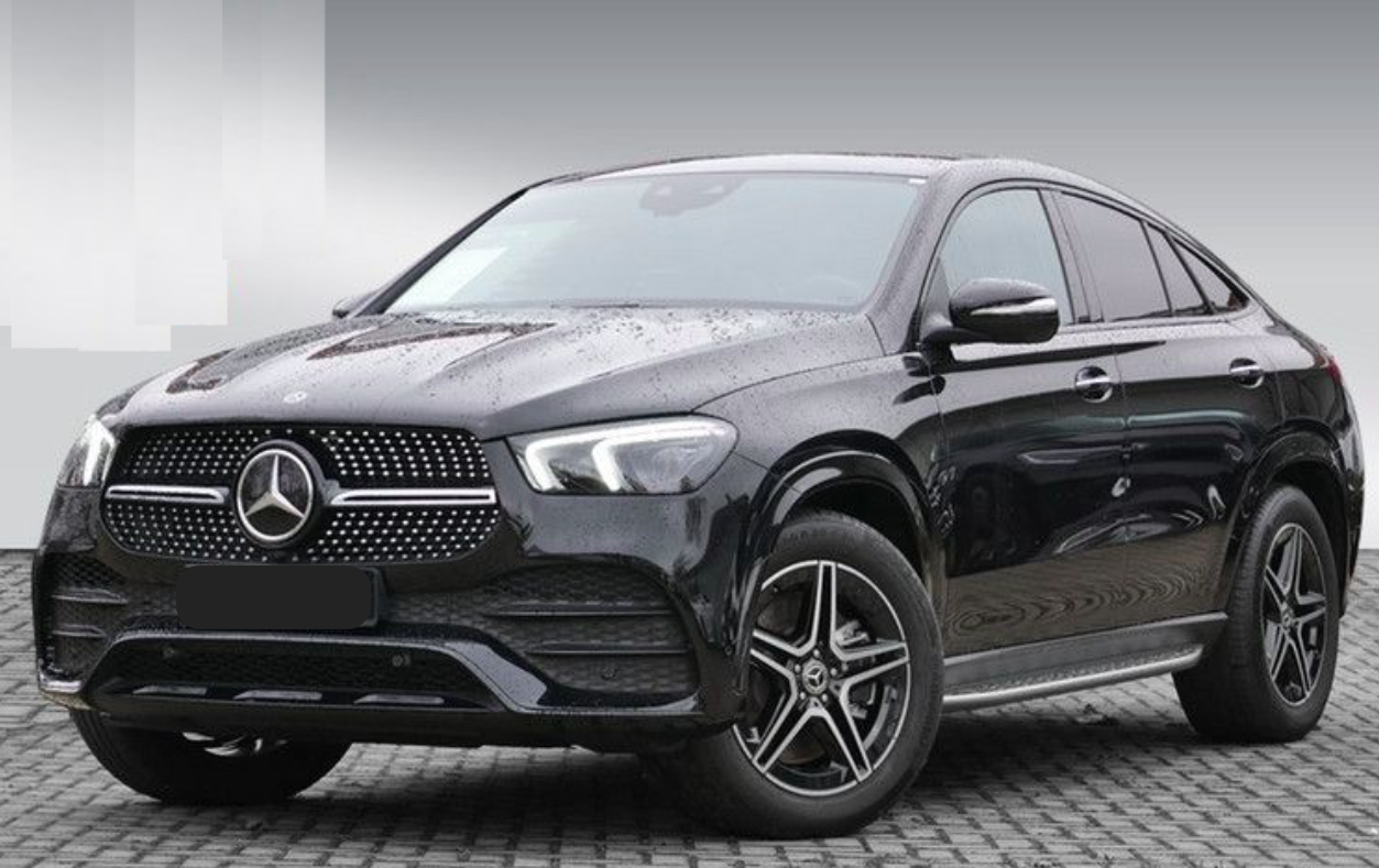 MERCEDES GLE COUPÉ 350d AMG | předváděcí auto skladem | super cena | nákup online | černá metalíza | autoibuy.com